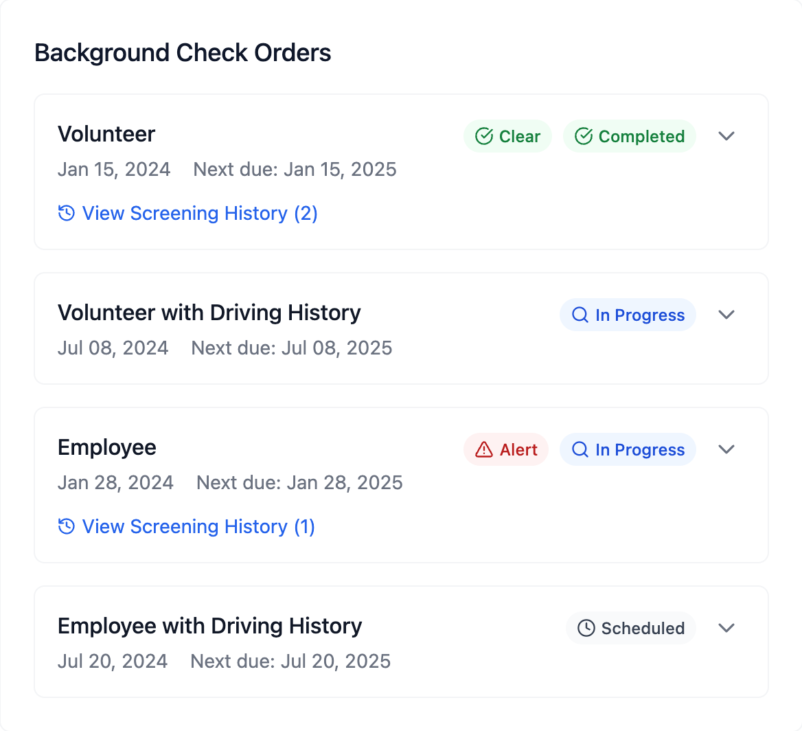 Background Checks